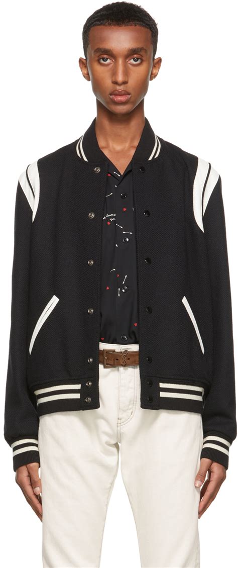 Saint Laurent Teddy Jacket in Wool 